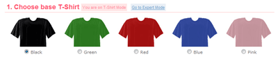 design game tshirt mode