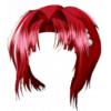 Red Anime Hair