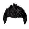$|_|k Designs™ : Spiky Black Hair