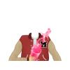 Glee Jacket with Pink Slushie