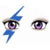 Violet Gaga eyes<3