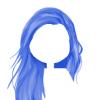 Blue Hairdo