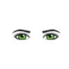 Green Male Eyes.