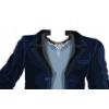 Dark Blue Jacket & Shirt Combo