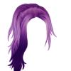 Long Purple Hair 