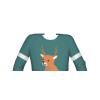 Teal Reindeer Sweater