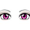 Pink Wonderland Eyes W/ Brows