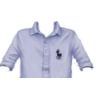 Blue Polo Rolled Up Shirt