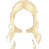 Blonde Medievel Hair