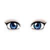 Blue Female Eyes