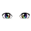 Rainbow Unisex Eyes