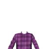 Purple Checkered Shirt