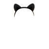 Black kitty ears