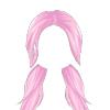 Summer Pink Double Ponytail