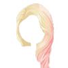 blondish pink hair