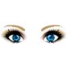 Crystal Blue Gemma Eyes