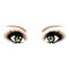 Mossy Green Eyes/Blonde Brows