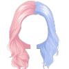 Blue & Pink Angelic Hair