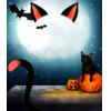 Halloween Kitty Background