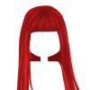 Vegas Red Straight With Bangs