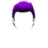 Purple Ombre Male Hair