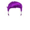 Bright Purple Male Hair