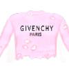 Givenchy Pink Distressed Sweater