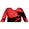 Red Palm Tree Sweater
