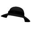 Black Wide Brimmed Hat
