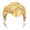 fresh blonde male hair