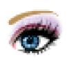 Pink Glitter Bratz Eyes