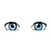 Aqua male eyes