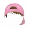 Hair with pink cap