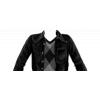 Black Checkered Coat