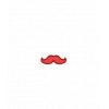 Red mustache