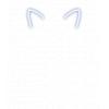 Neon Cat Ears - Blue