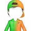 Green/Orange Nike Set