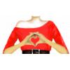 Red Love Heart Top