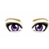 Orchid Purple Female eyes